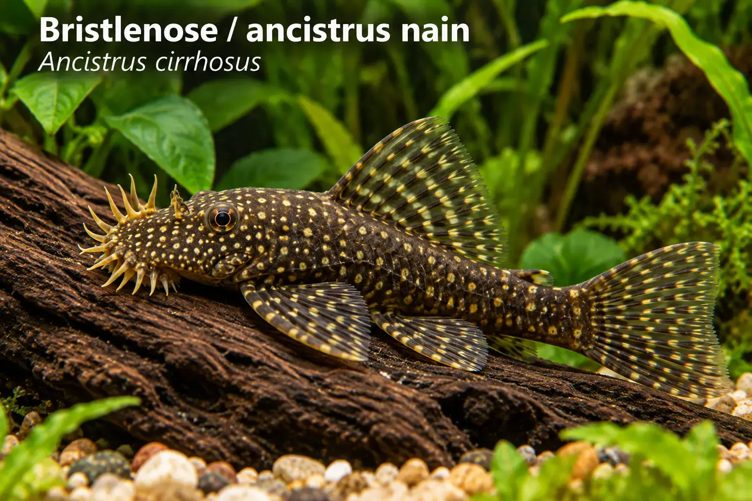 Bristlenose (ancistrus nain)