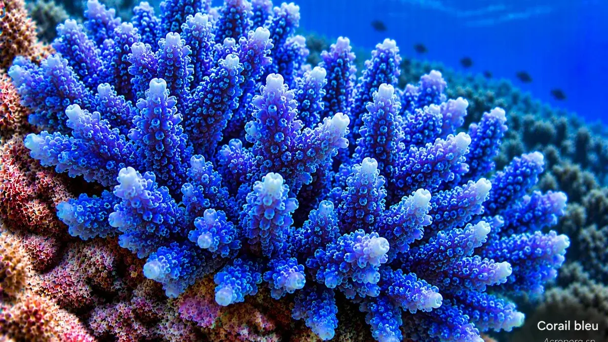 Corail bleu