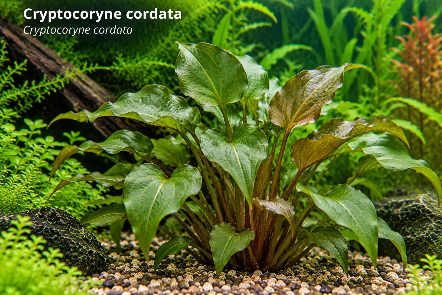 Cryptocoryne cordata