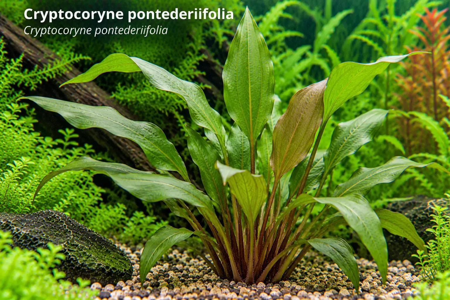 Cryptocoryne pontederiifolia