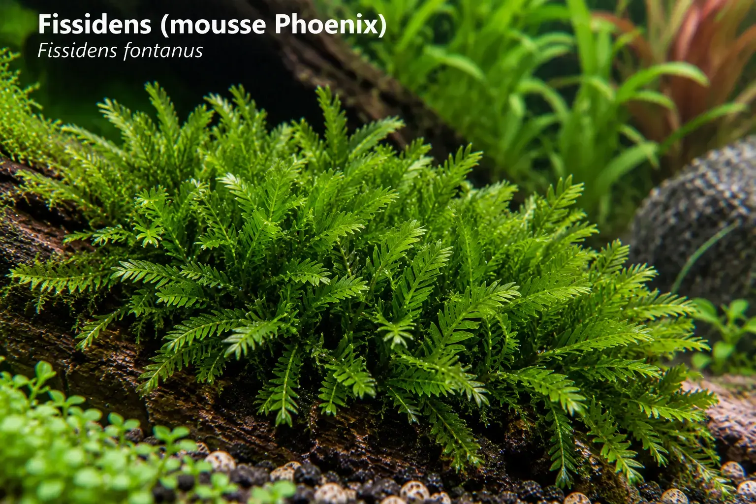 Fissidens (mousse Phoenix)