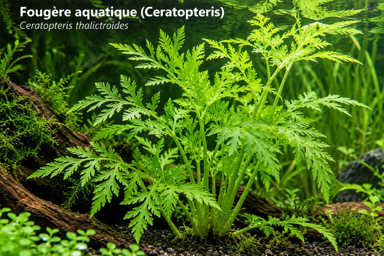 Fougère aquatique (Ceratopteris)