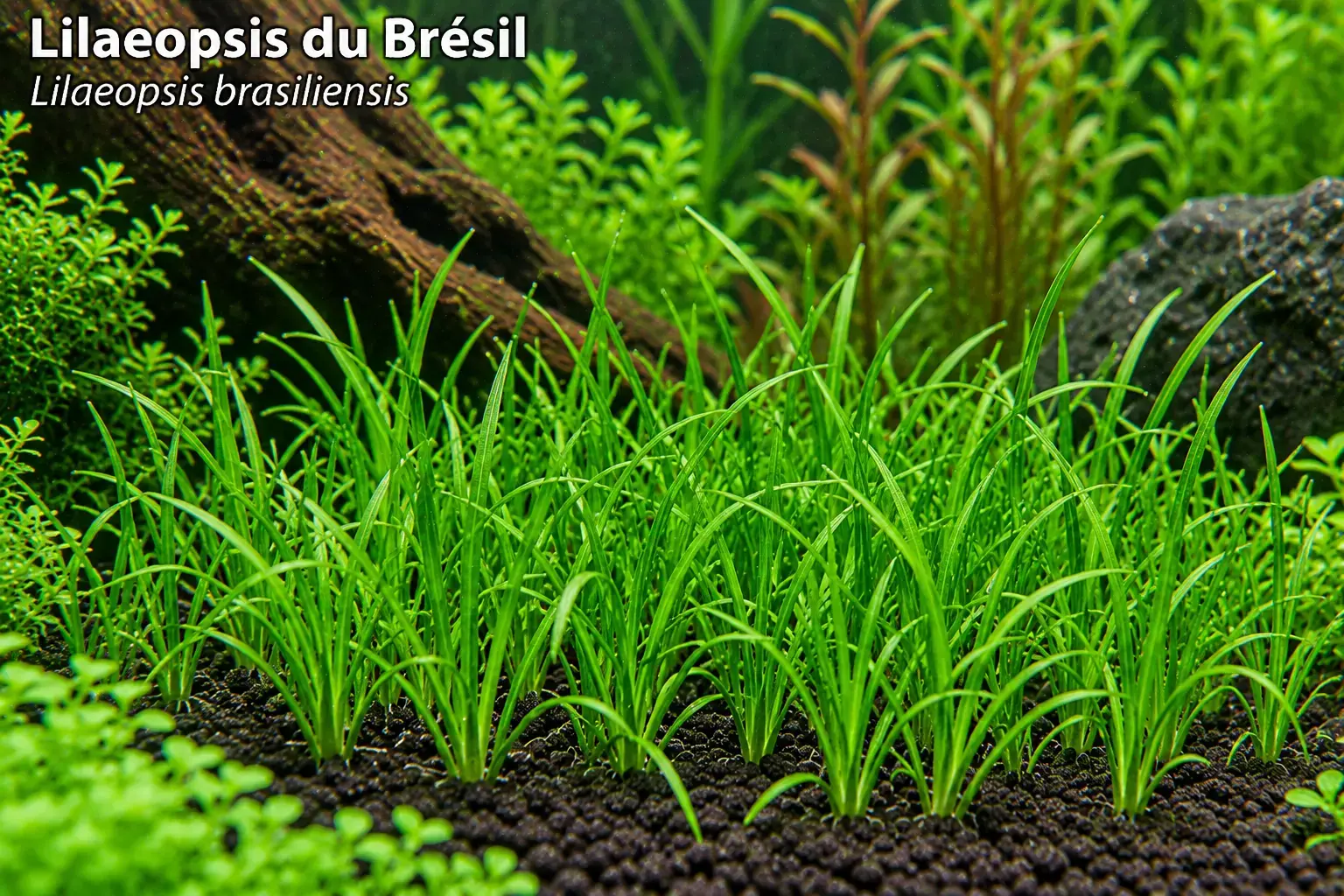 Lilaeopsis du Brésil