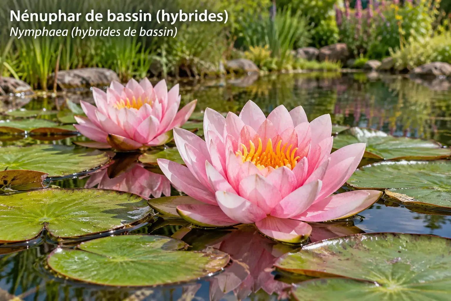 Nénuphar de bassin (hybrides)