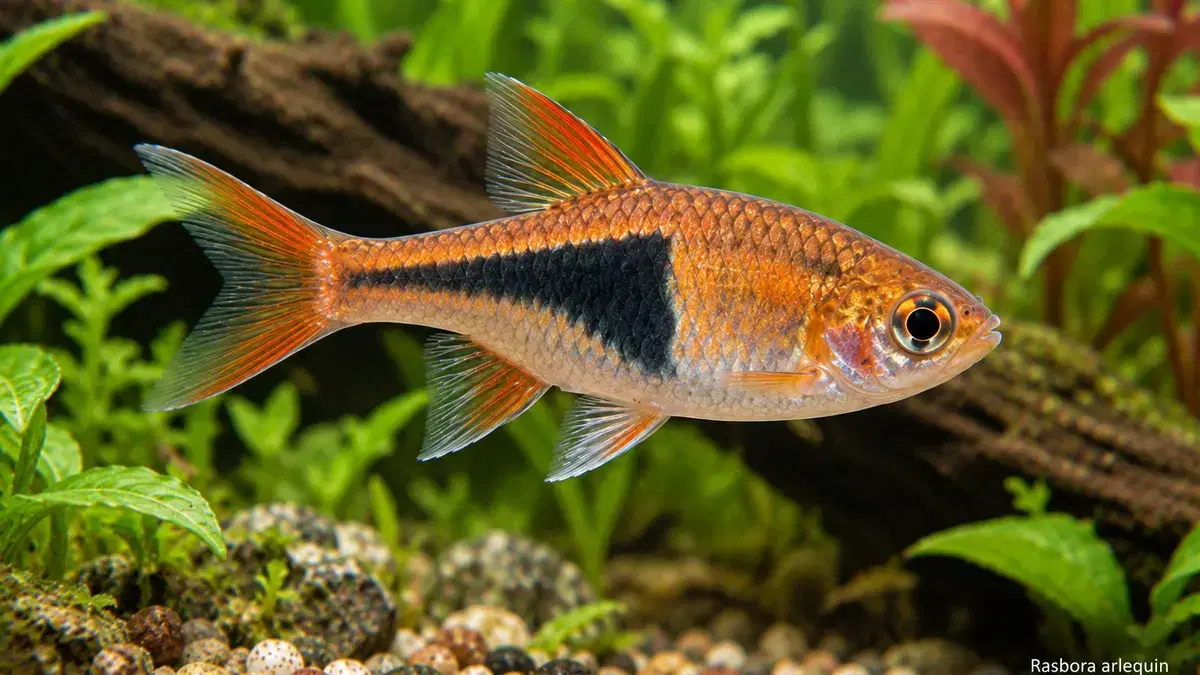 Rasbora arlequin