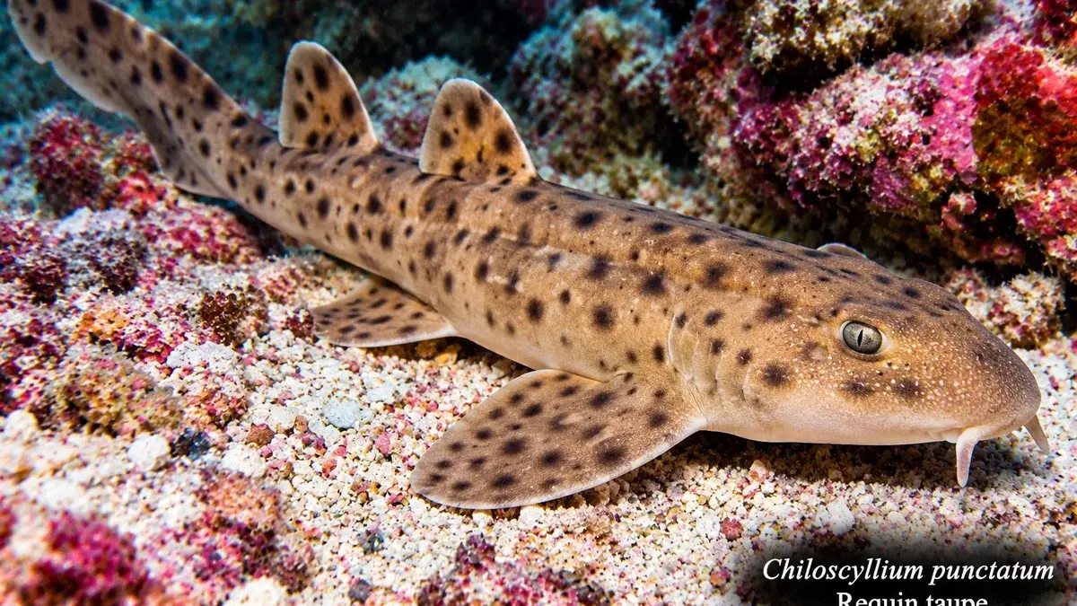 Requin taupe / requin de récif (aquarium géant)
