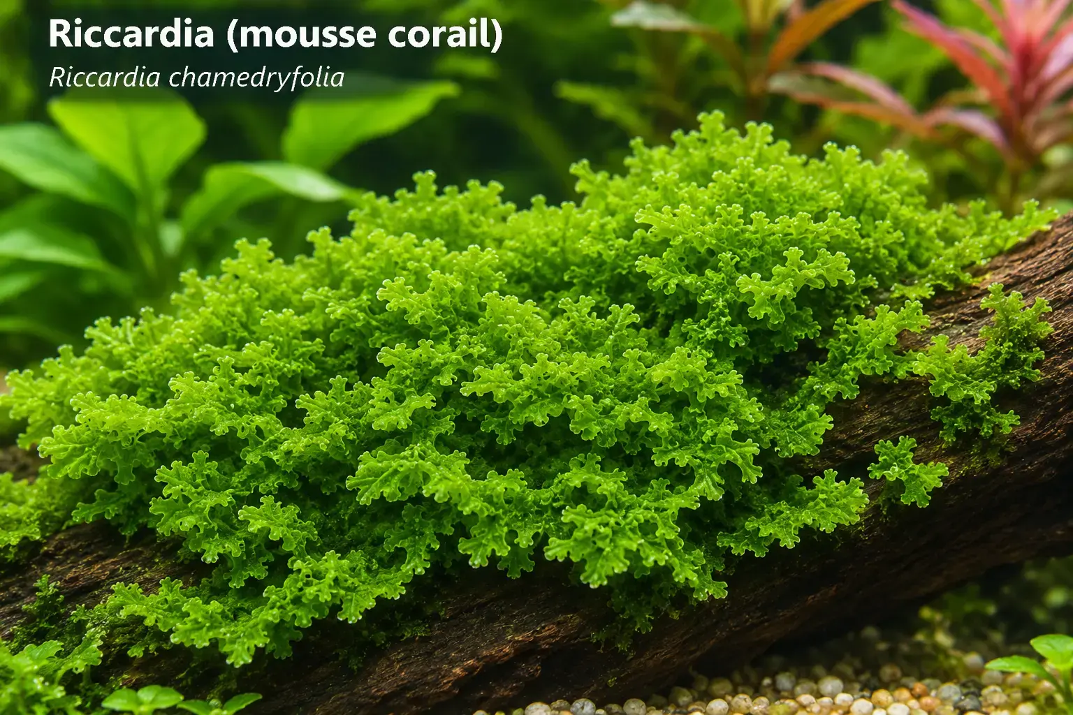 Riccardia (mousse corail)
