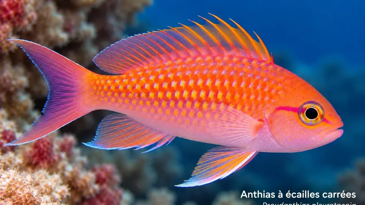 Anthias à écailles carrées