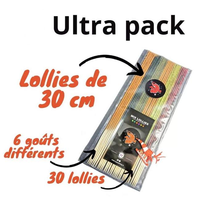 Ultra pack lollies 30 cm