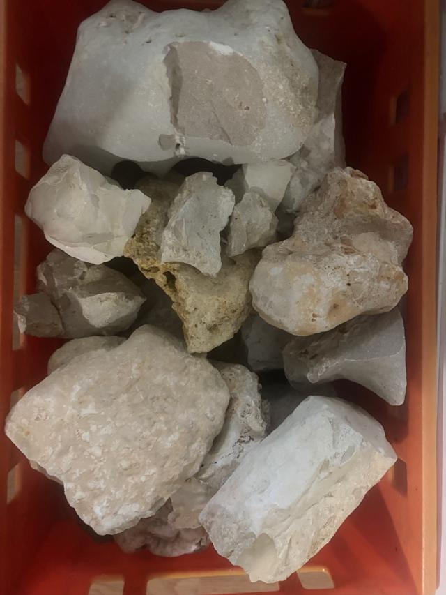 Lot de roches pour aquarium