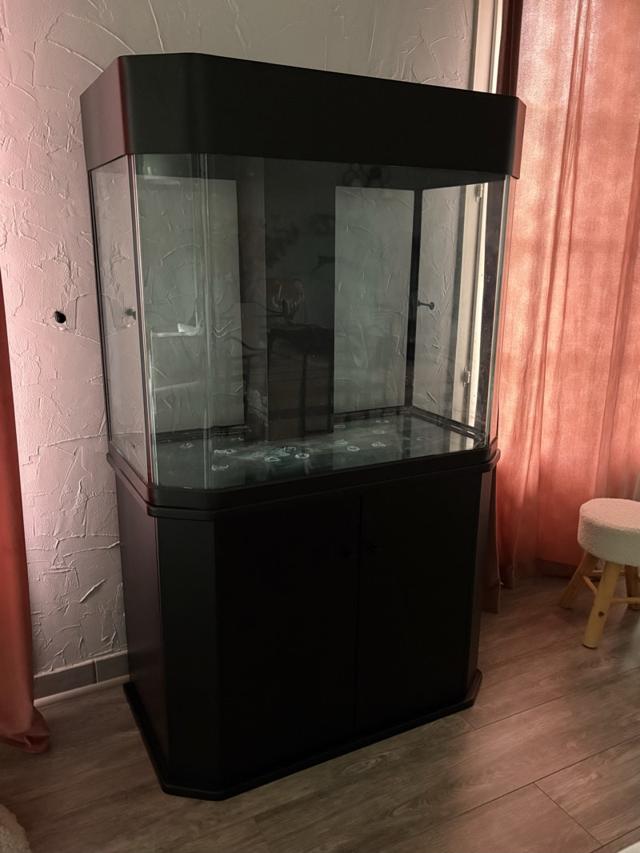 aquarium et meuble equipé eau de mer