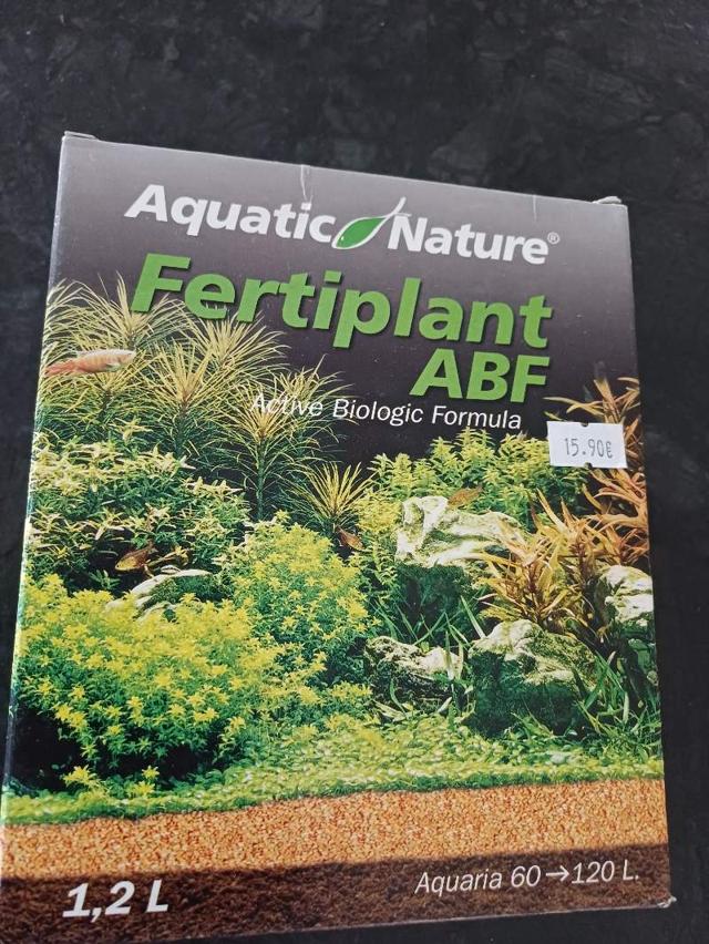 Substrat plantes aquarium