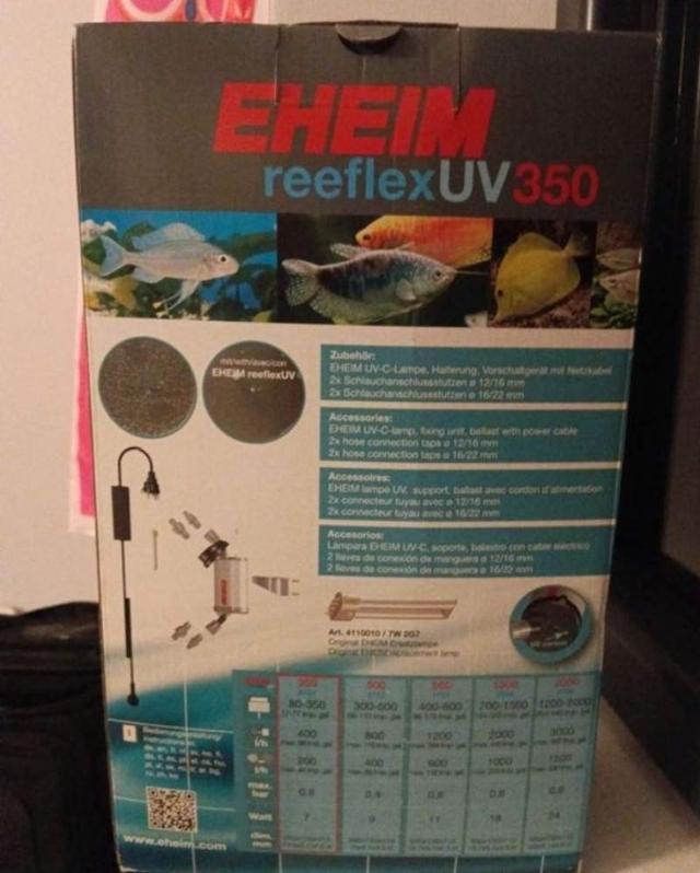 Stérilisateur UV Eheim 350