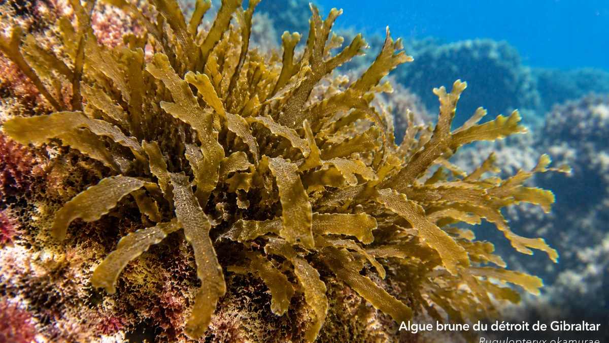 Algue brune du détroit de Gibraltar