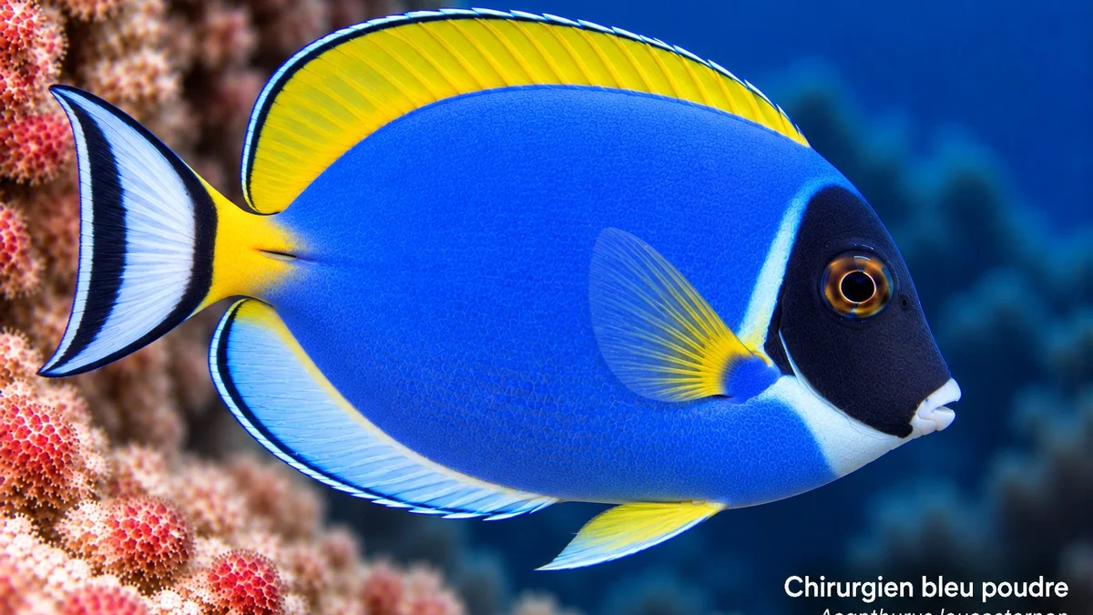 Chirurgien bleu poudre