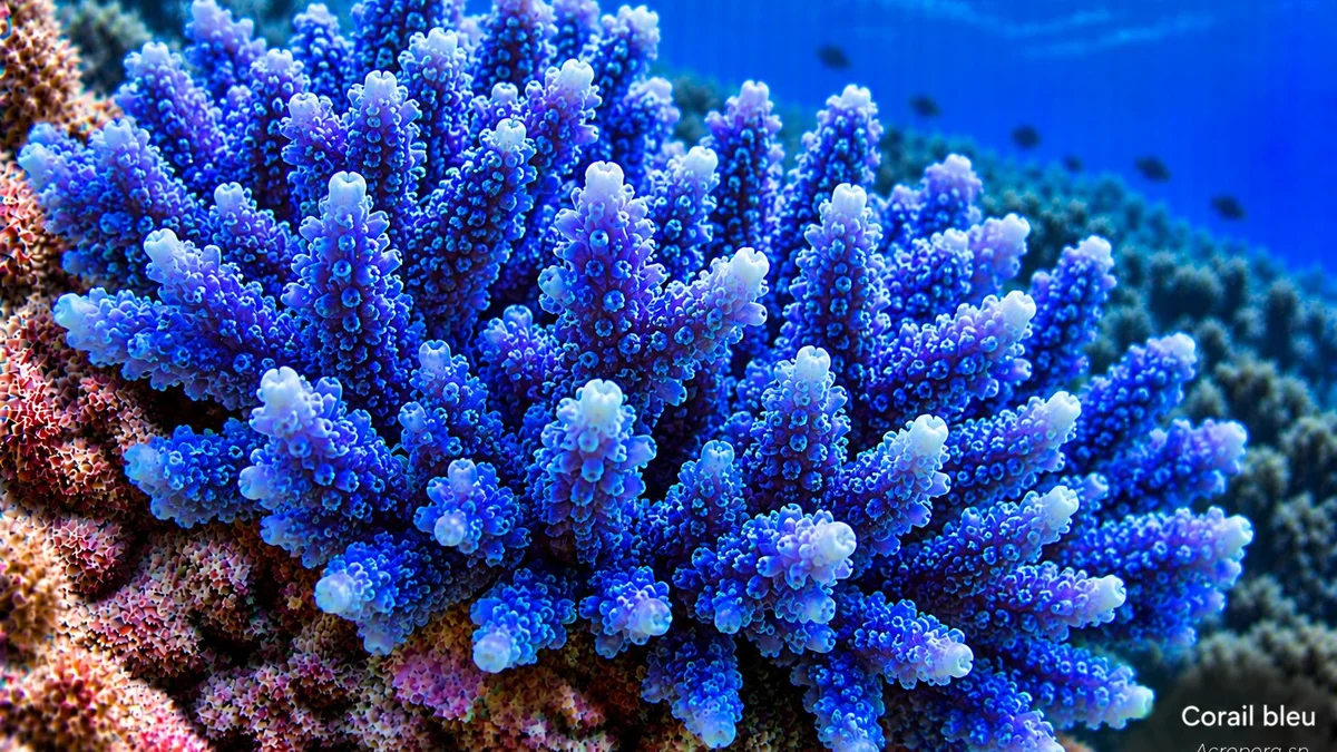 Corail bleu