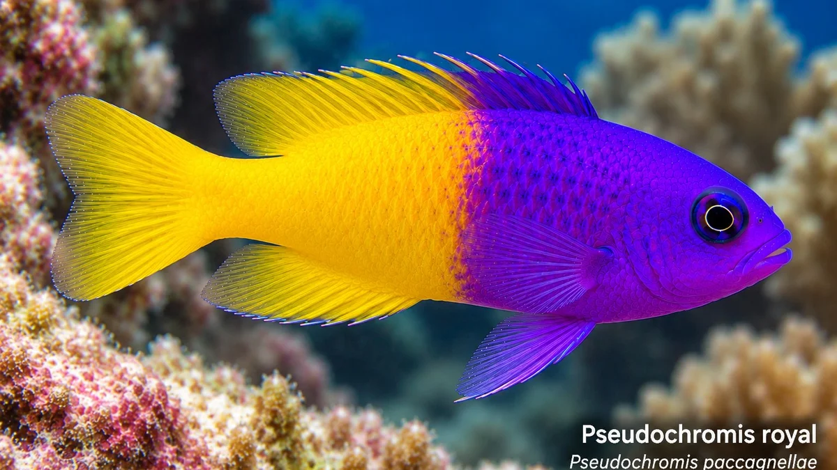 Pseudochromis royal
